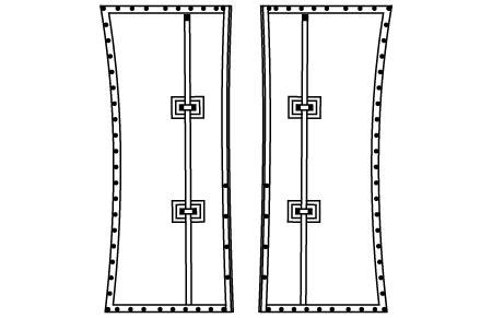 Corsair D/S 750 Wing w/straps drawing example