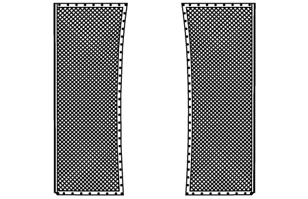 F-36 Wing catamaran trampoline net diagram, ATN replacement netting