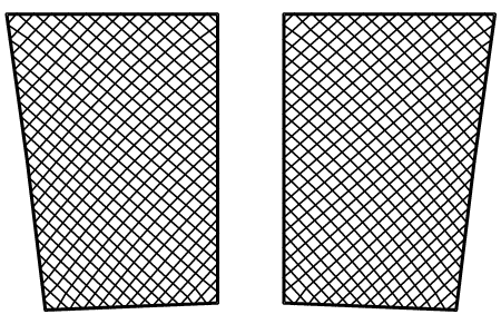 Gold Coast 63 catamaran trampoline net diagram, ATN replacement netting