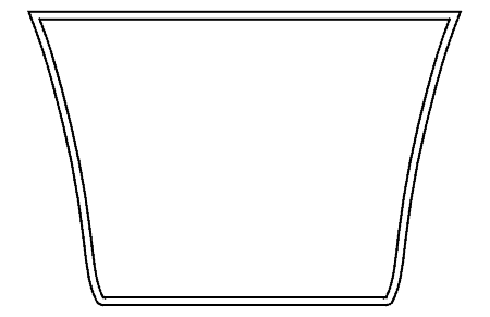 Lagoon 40 catamaran trampoline net diagram, ATN replacement netting