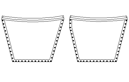 Lagoon 420 trampoline diagram