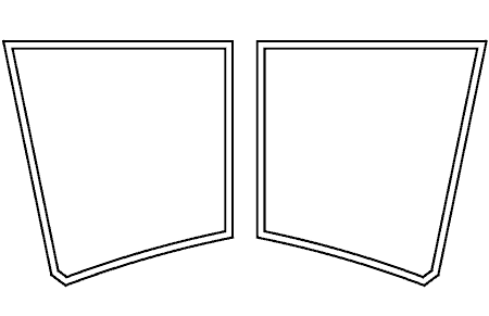 Leopard 58 catamaran trampoline net diagram, ATN replacement netting