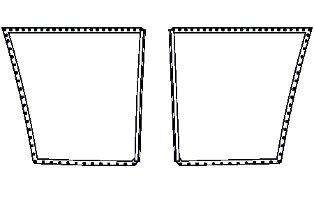 Seawind 1370 trampoline diagram