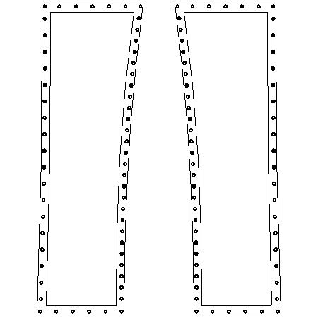 Trailer Tri 720 Wing w/Lacing ends drawing example