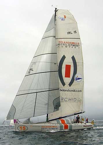 David Linger's boat, sailed in the Global Solo Challenge