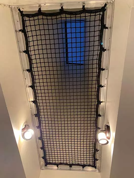 Loft net in a Florida home, residential loft application