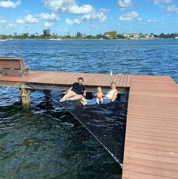 Palm Beach family architectural net install