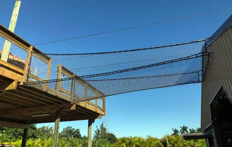 Ranch tramp architectural net finished