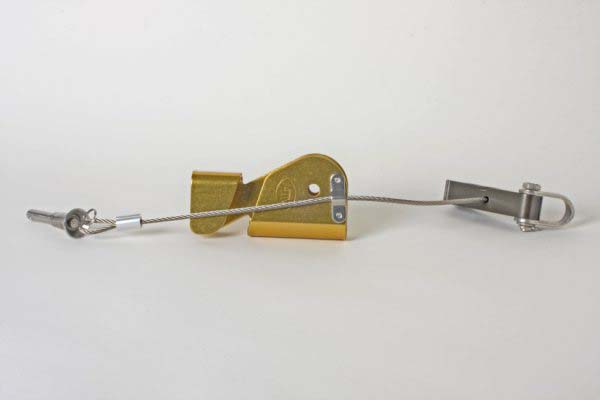 The ATN Ascender stainless steel marine rope ascender