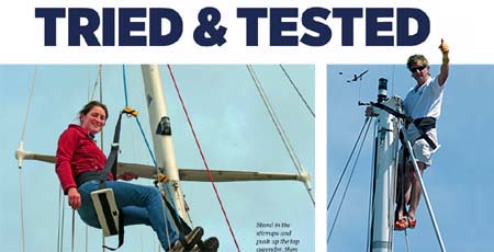Yachting Monthly Tried and Tested review of the ATN Mastclimber
