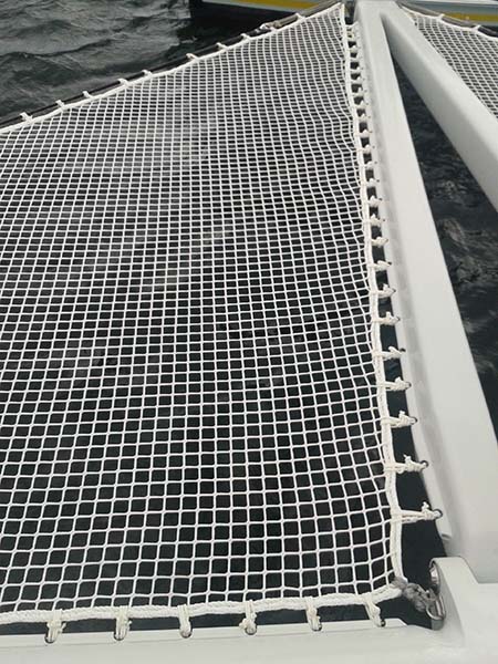 ATN Multihull Net- 125' Charter Catamaran Close Up