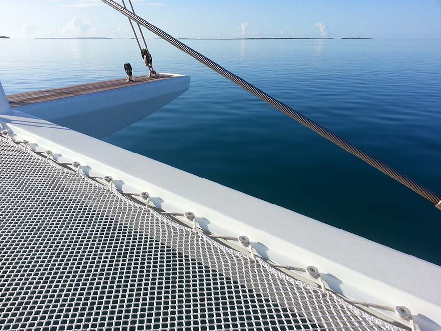 ATN Multihull Net- Sunreef 62 Close Up