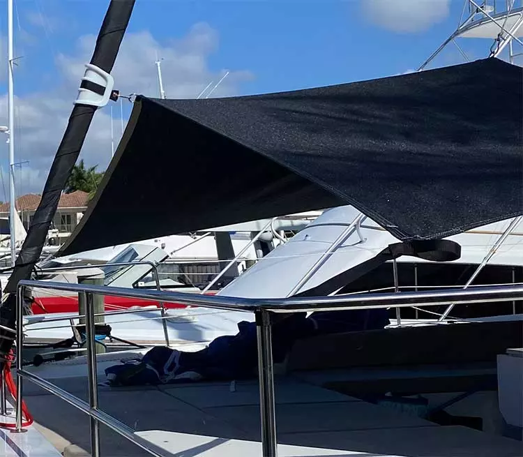 ATN Tacker used as forward attachment point for the Multi Awning