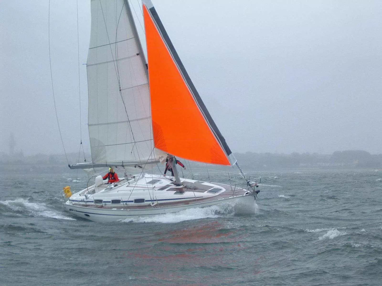 ATN Gale Sail, emergency storm sail for roller-furling boats