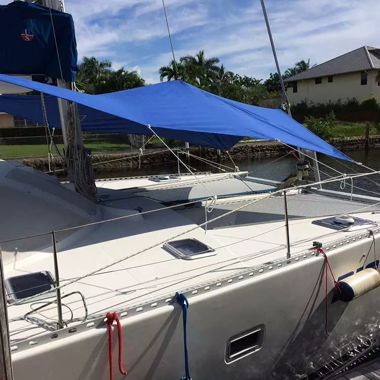 Lagoon 42 catamaran with ATN Multi Awning