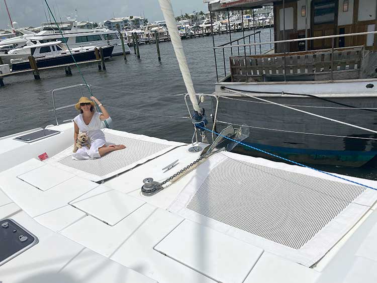 ATN Supertramp Nets on a Lagoon 420