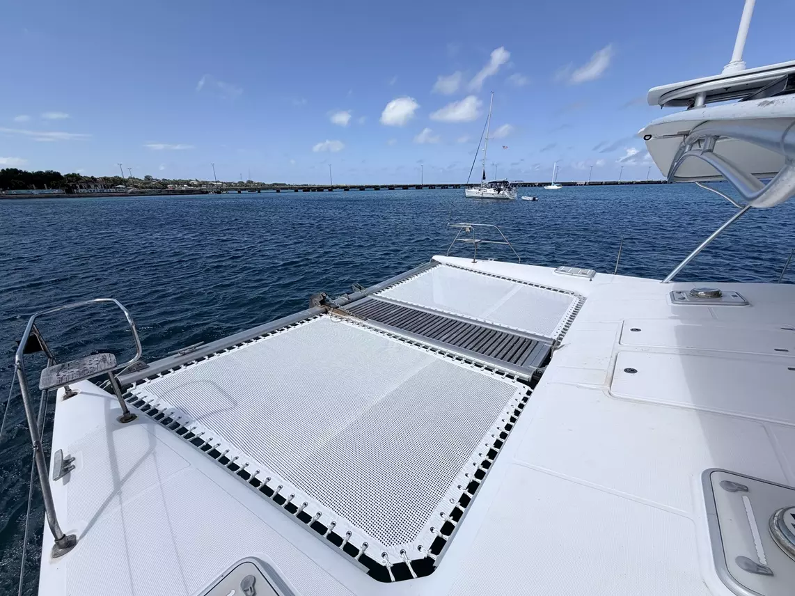 ATN Multihull Nets, replacement trampoline netting for catamarans and trimarans
